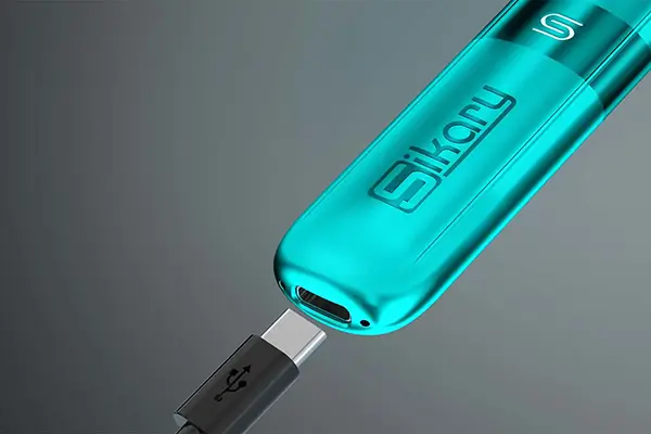 Why won't the light on my disposable vape turn off?