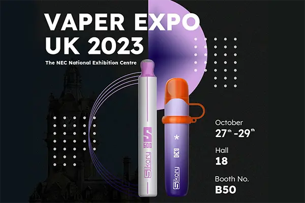 Upcoming Events Welcome To Vaper Expo UK 2023 27th-29th October Sikary Booth No. B50