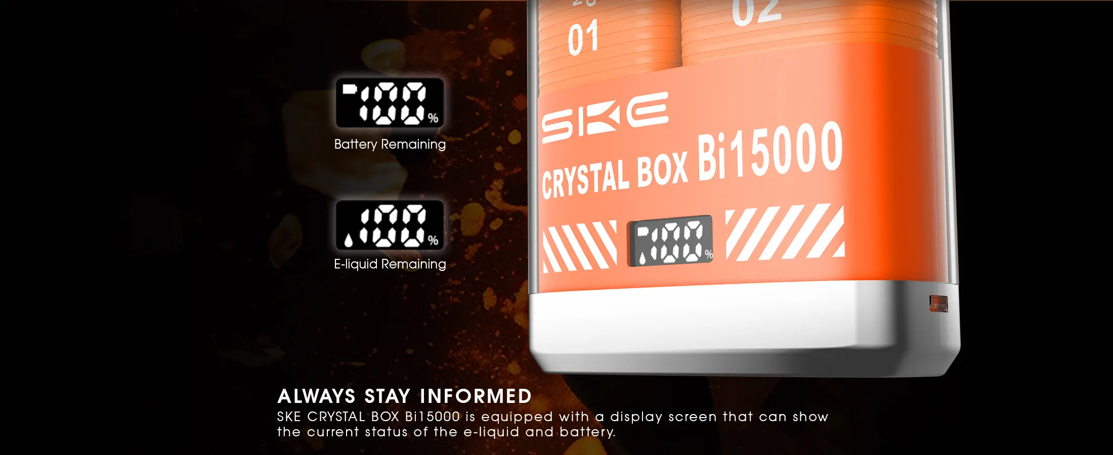 SKE Crystal BOX Bi15000