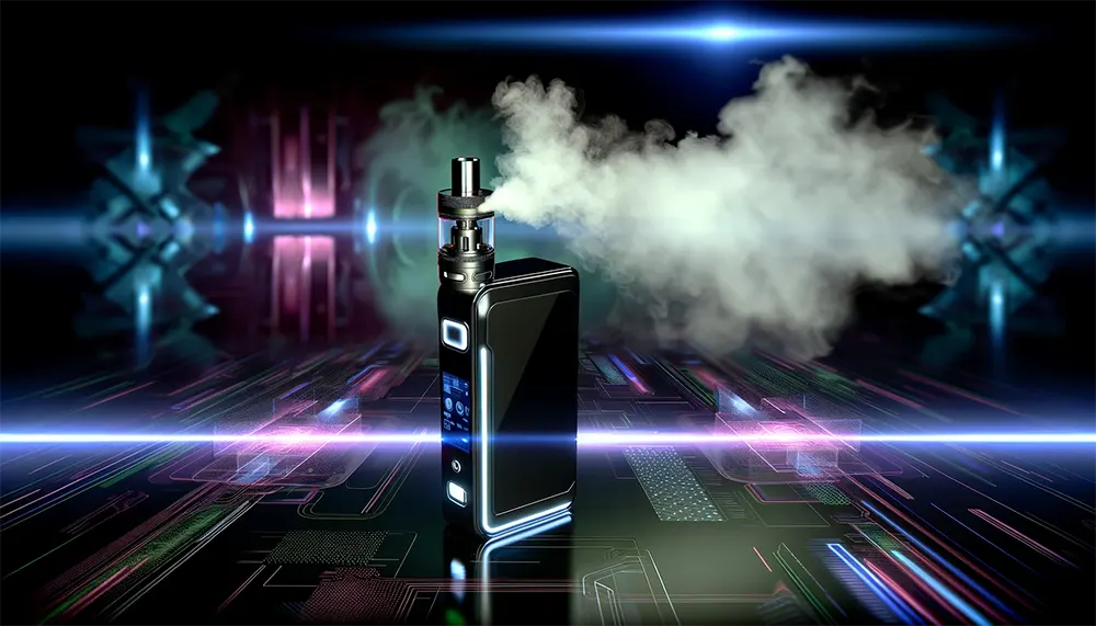 a vaping device with advanced technology and modern design