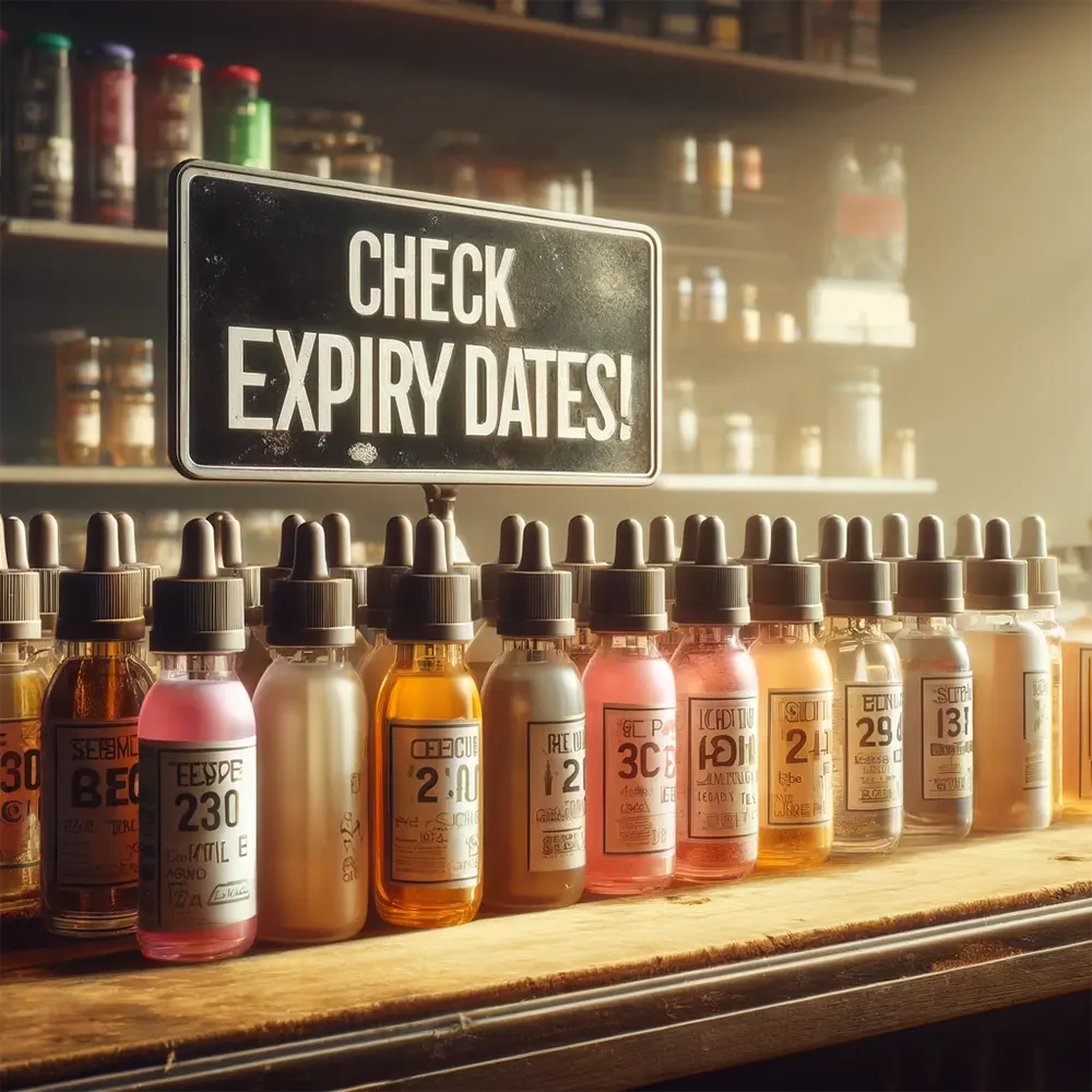 Check Vape Juices' Expiry Dates