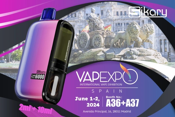 Exhibition | VAPEXPO International Vape Exhibition at Madrid on the 1st and 2nd of June 2024