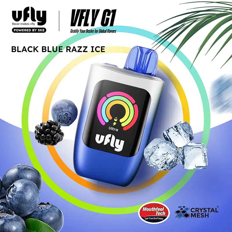 BLACK BLUE RAZZ ICE