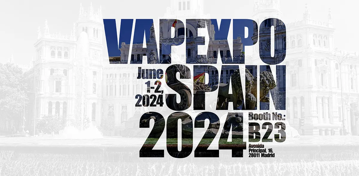 SKE Crystal Vape to VAPEXPO SPAIN 2024