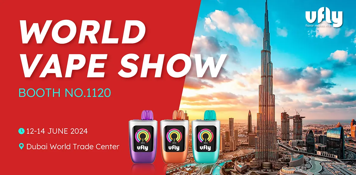 VFLY Attend to World Vape Show Dubai 2024