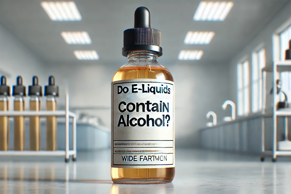 Do E-liquids for Vaping Contain Alcohol