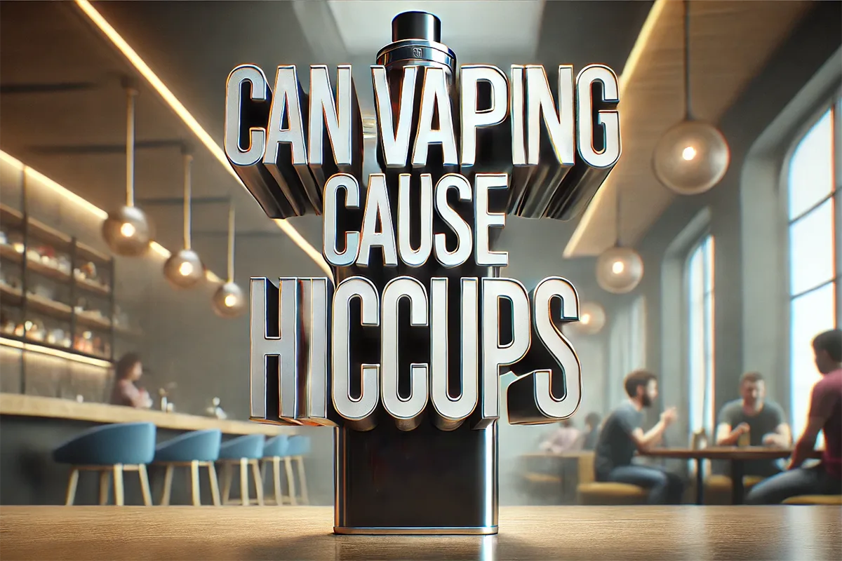 can vaping cause hiccups