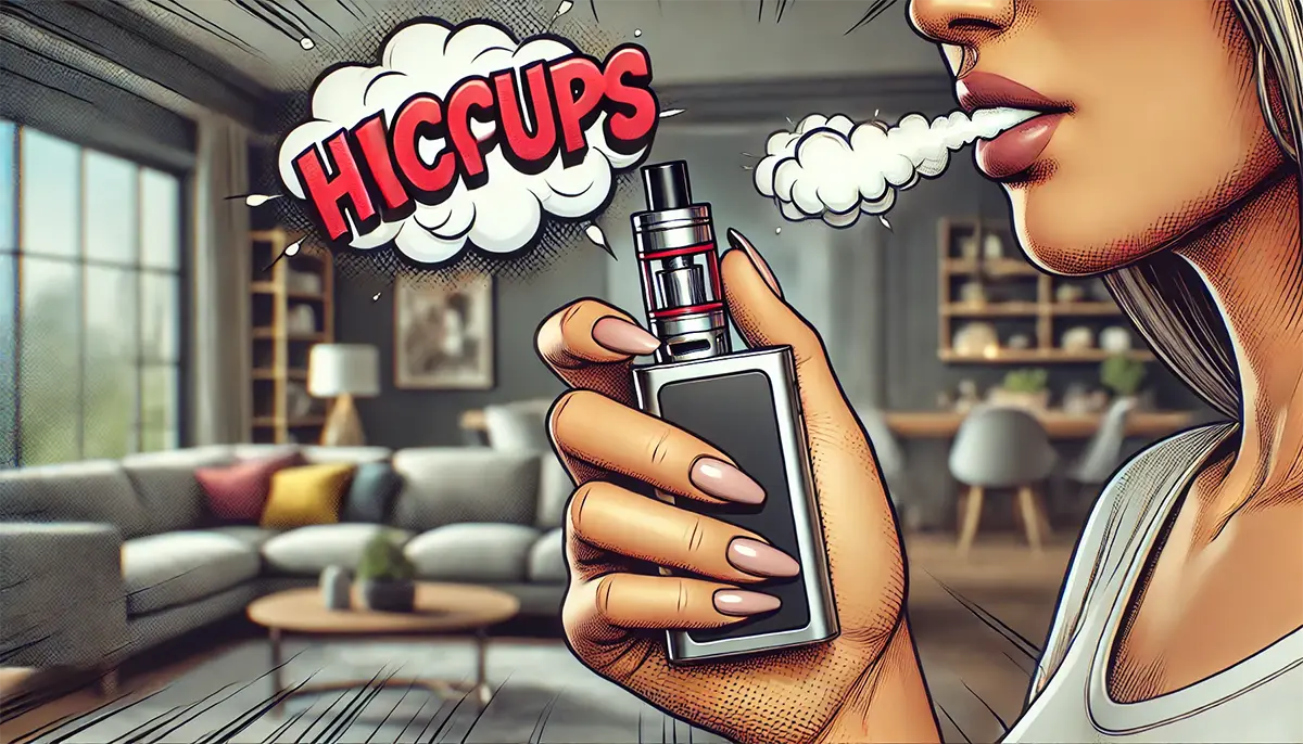 hiccups from vaping