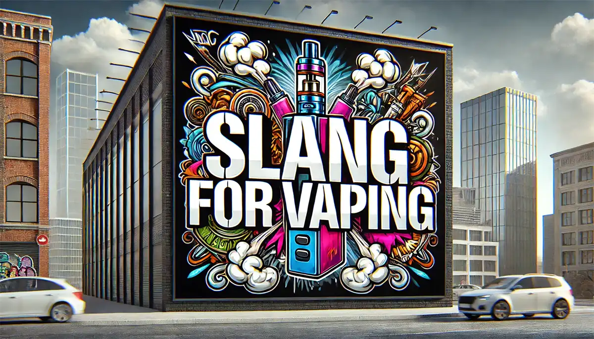 slang terms for vaping