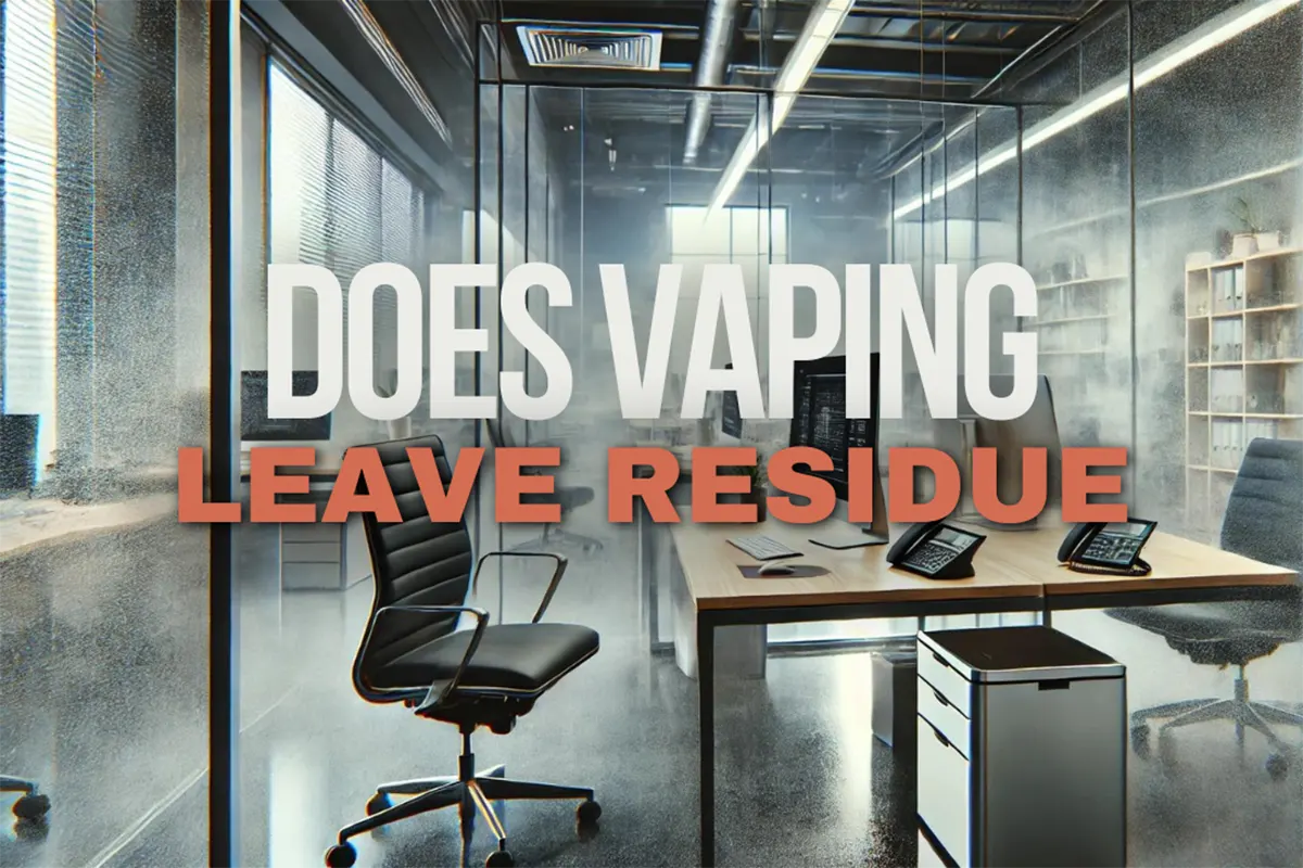 Does Vaping Leave Residue