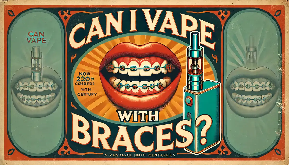 Can I Vape with Braces. Impact on Dental Care