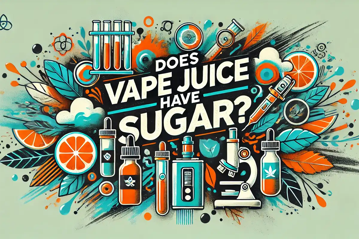 does vape juice contain sugar