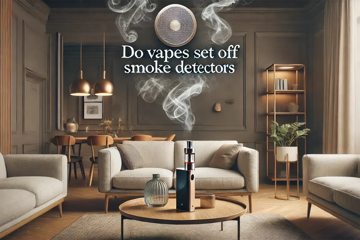 will a vape pen set off a smoke detector