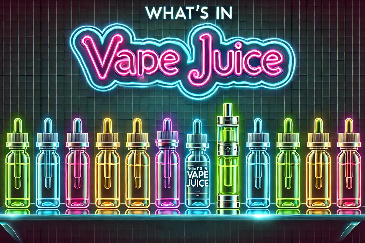 what's in nicotine vape juice