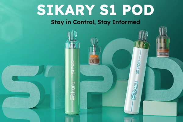 Sikary S1 POD kit - two options for consumables...