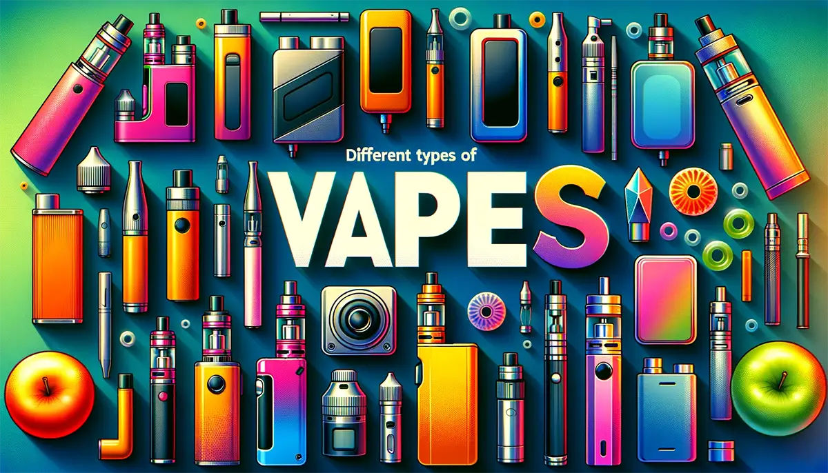 different kinds of vapes