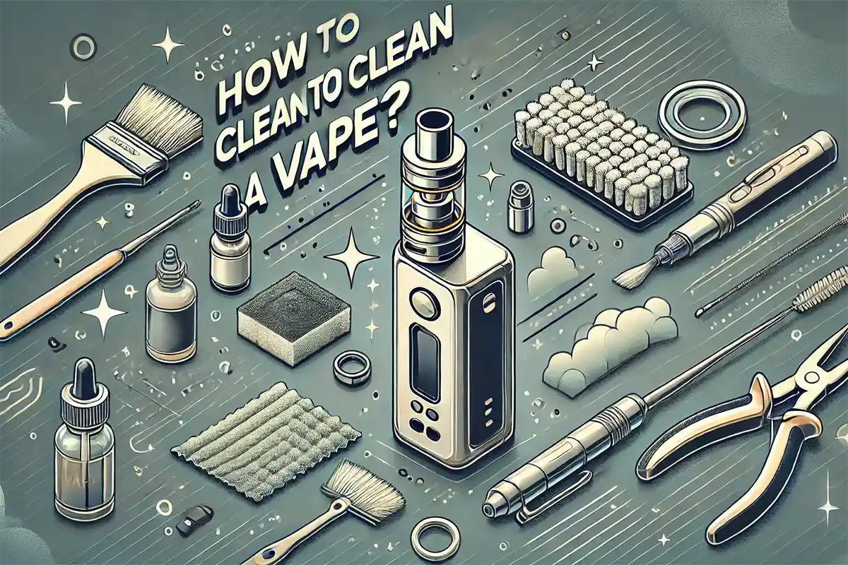 How to Clean a Vape Battery