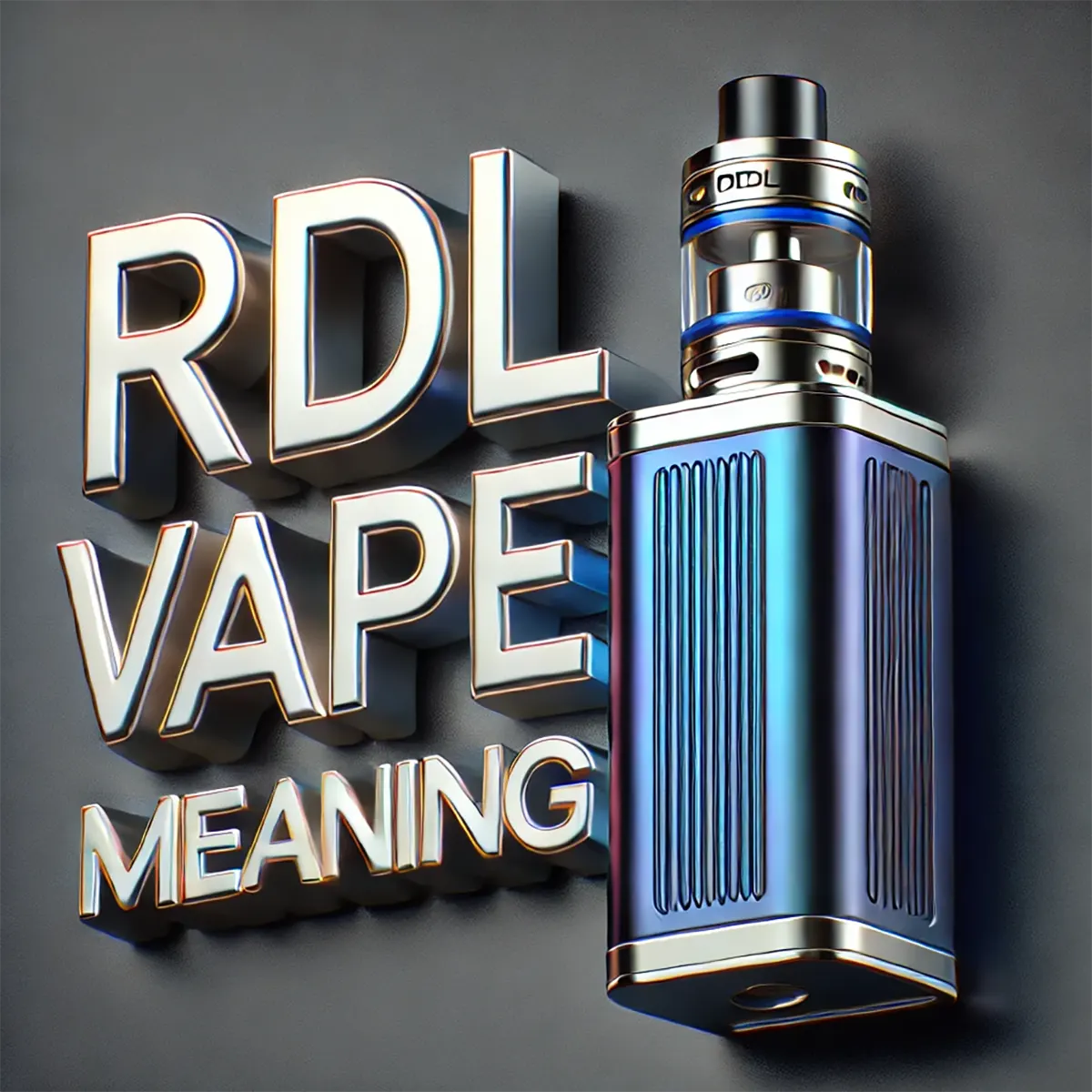 Vape RDL Meaning