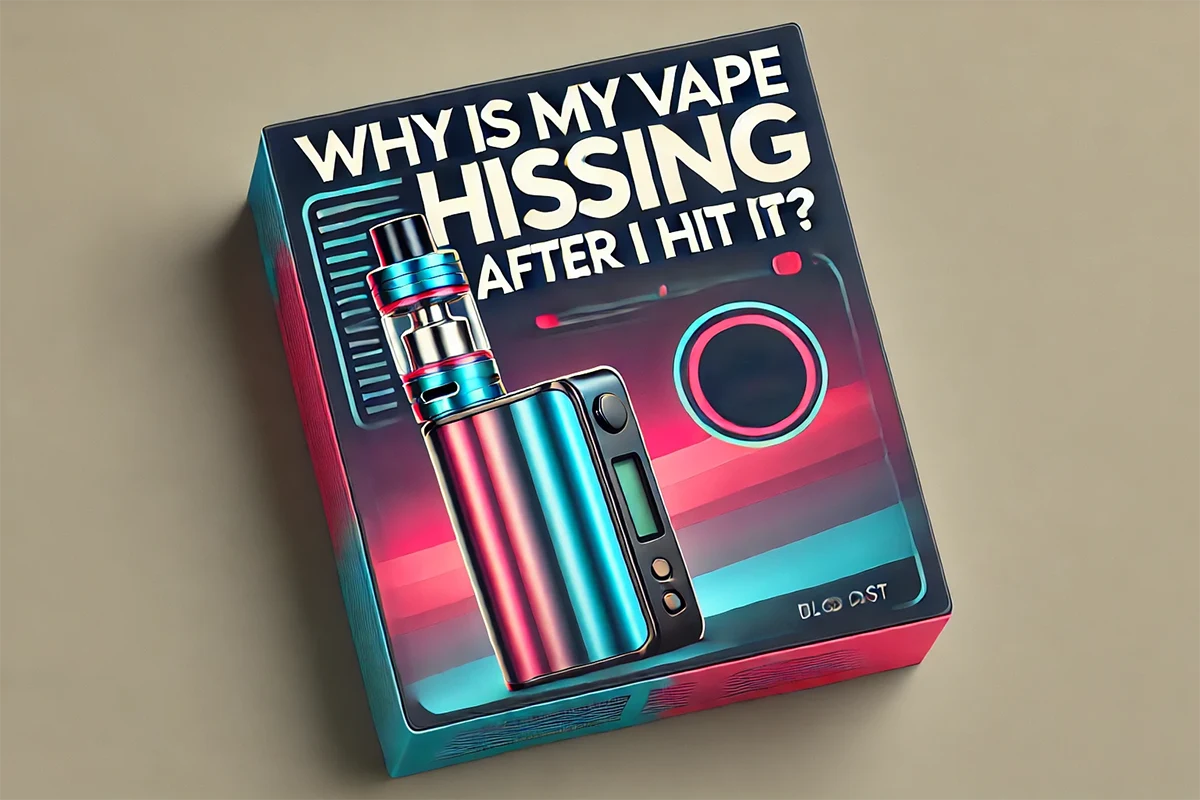 Why is My Vape Hissing After I Hit It