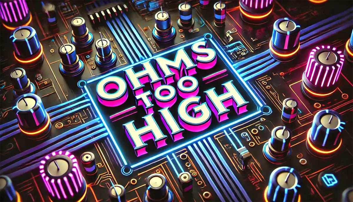 what causes ohms too high