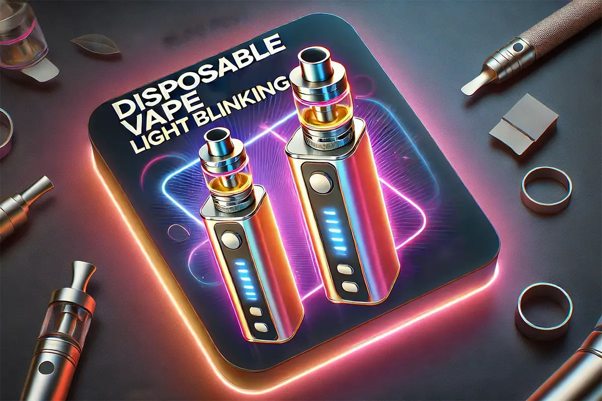 Disposable Vape Light Blinking: Decoding the Signals!