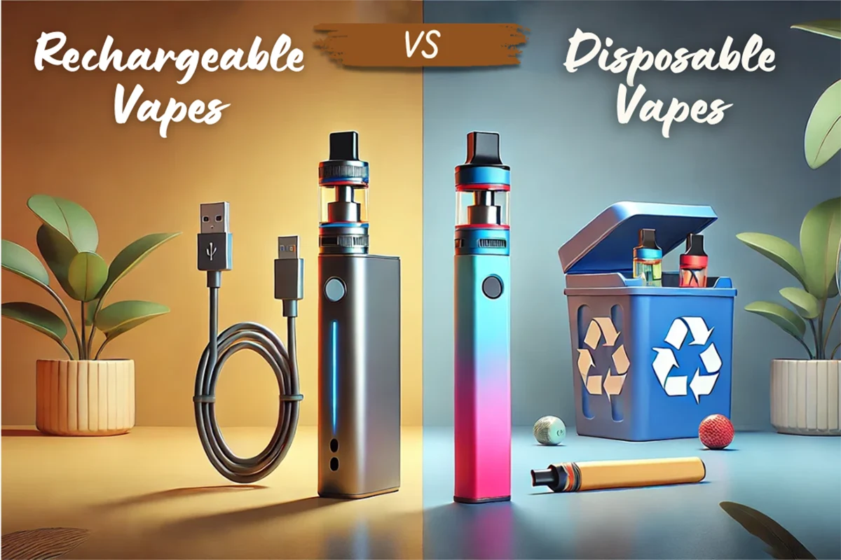 Rechargeable Vapes vs. Disposable Vapes