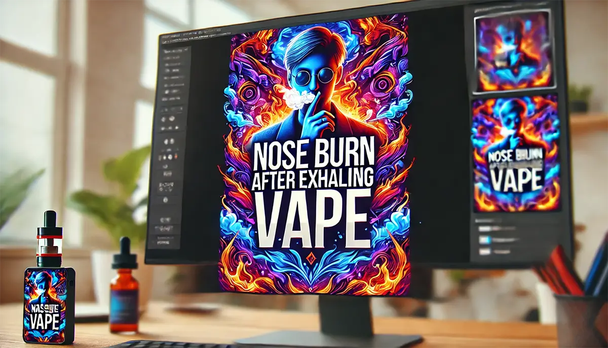 Why Nose Burn After Exhaling Vape