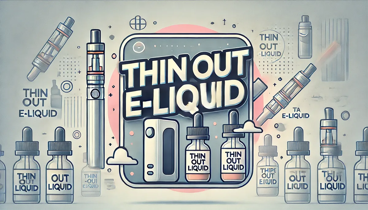 How to Thin Out E-Liquid