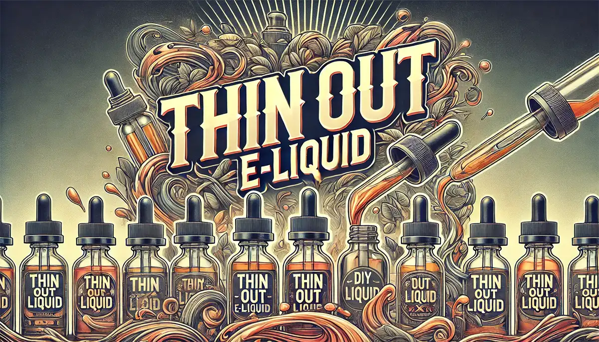 Thin Out Vape Juice