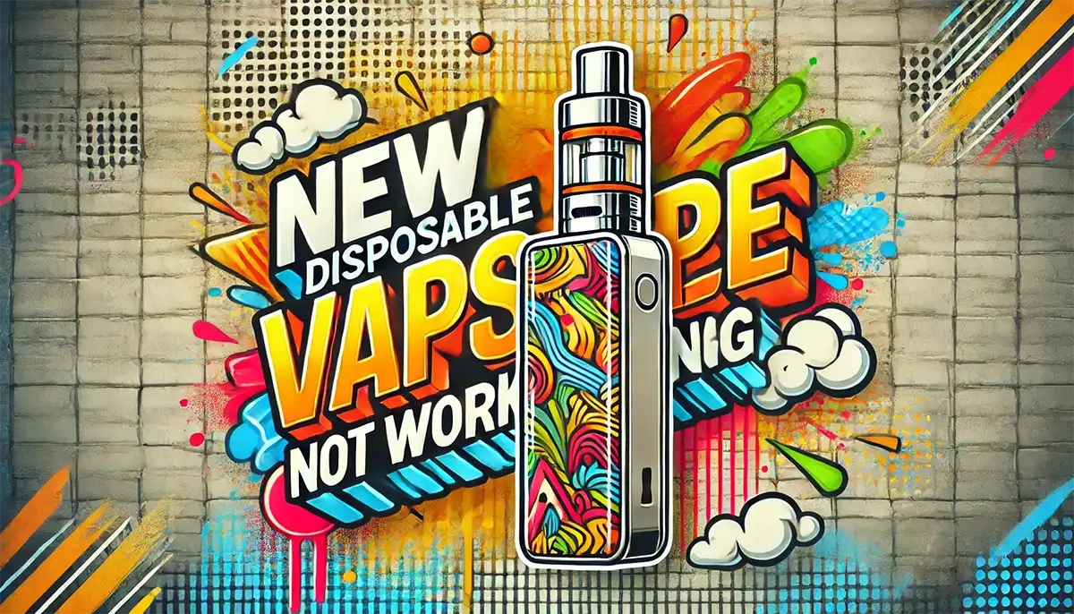 brand new disposable vape not working