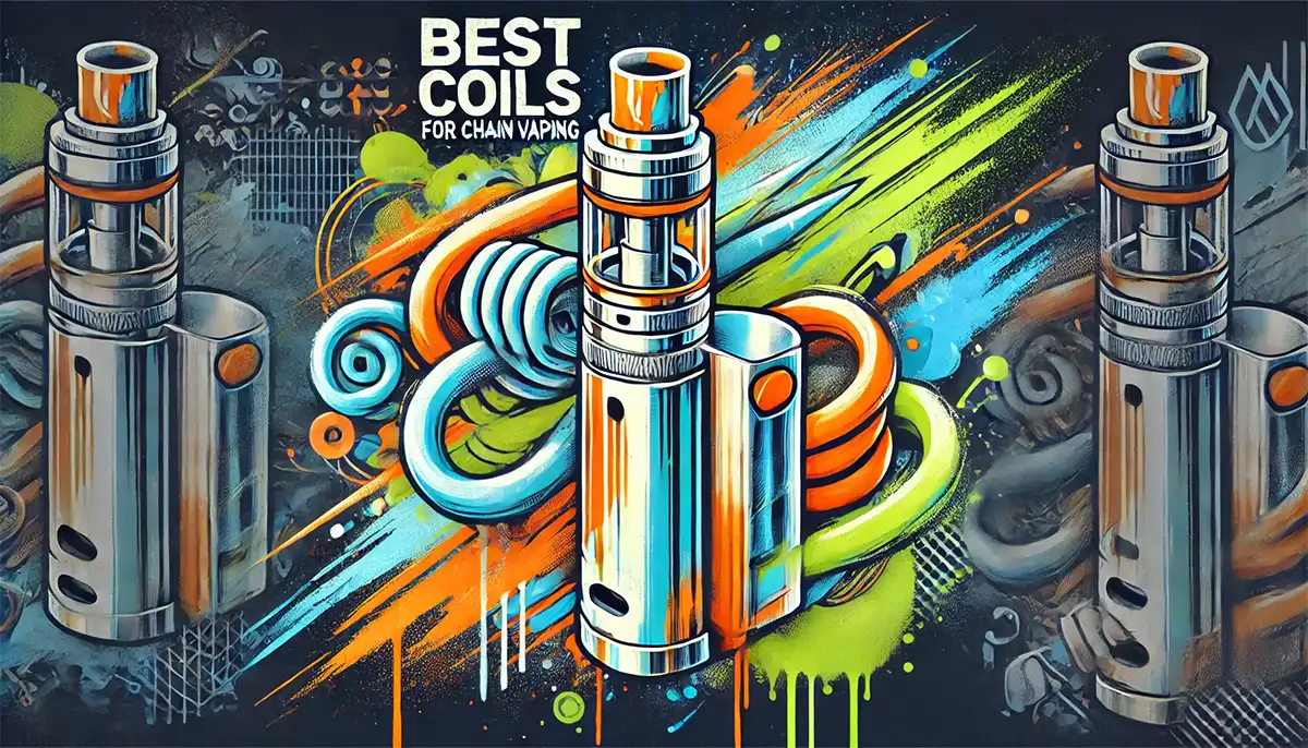 Coils for Chain Vaping without Burning