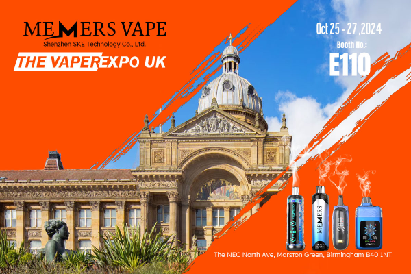 Exhibition | MEMERS Vape at VAPER EXPO UK 2024 - Booth E110!