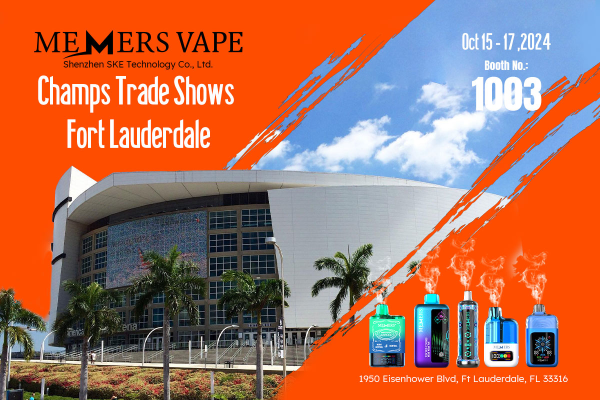 Exhibition | MEMERS Vape at CHAMPS Trade Shows