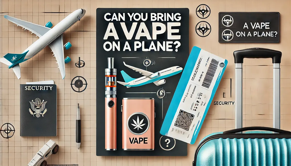 vape on plane