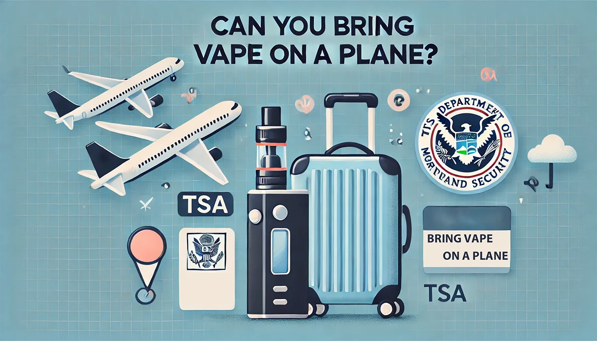 vape pen on plane