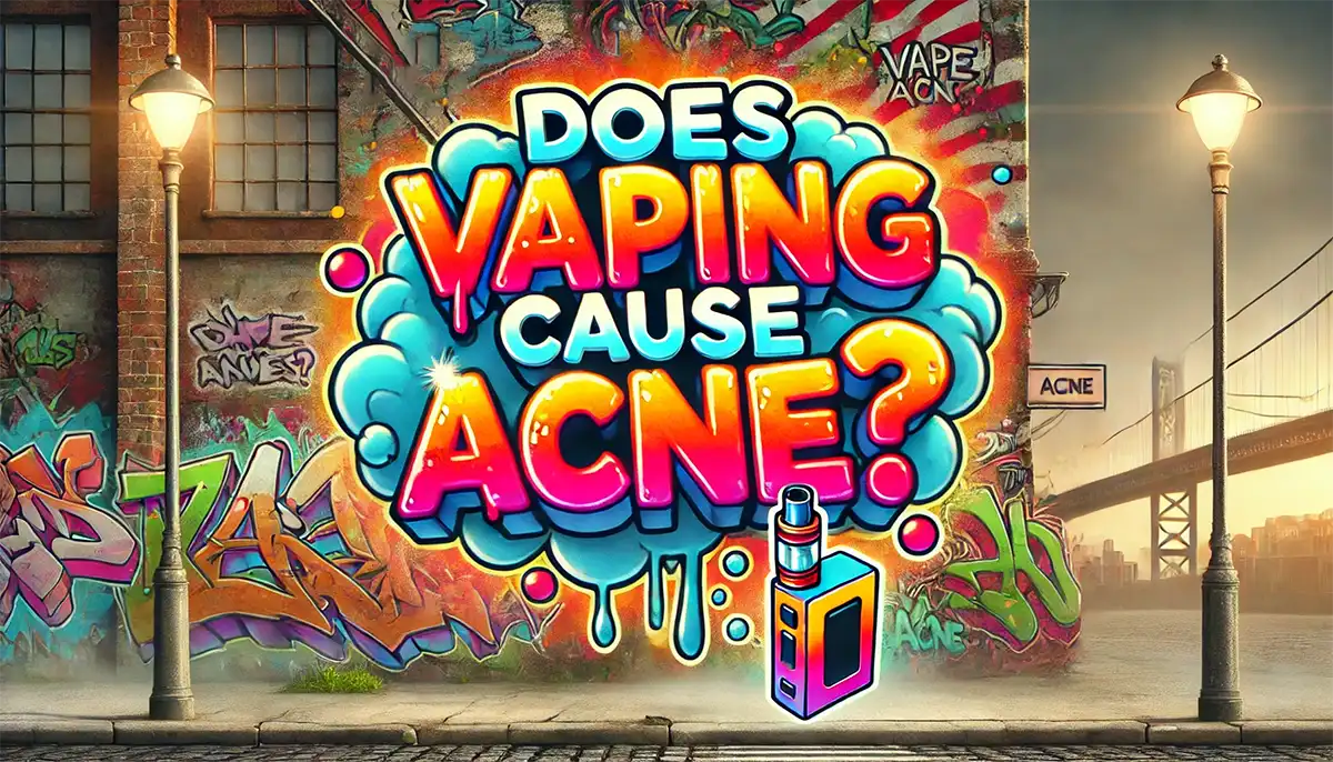 does vaping cause acne around the mouth