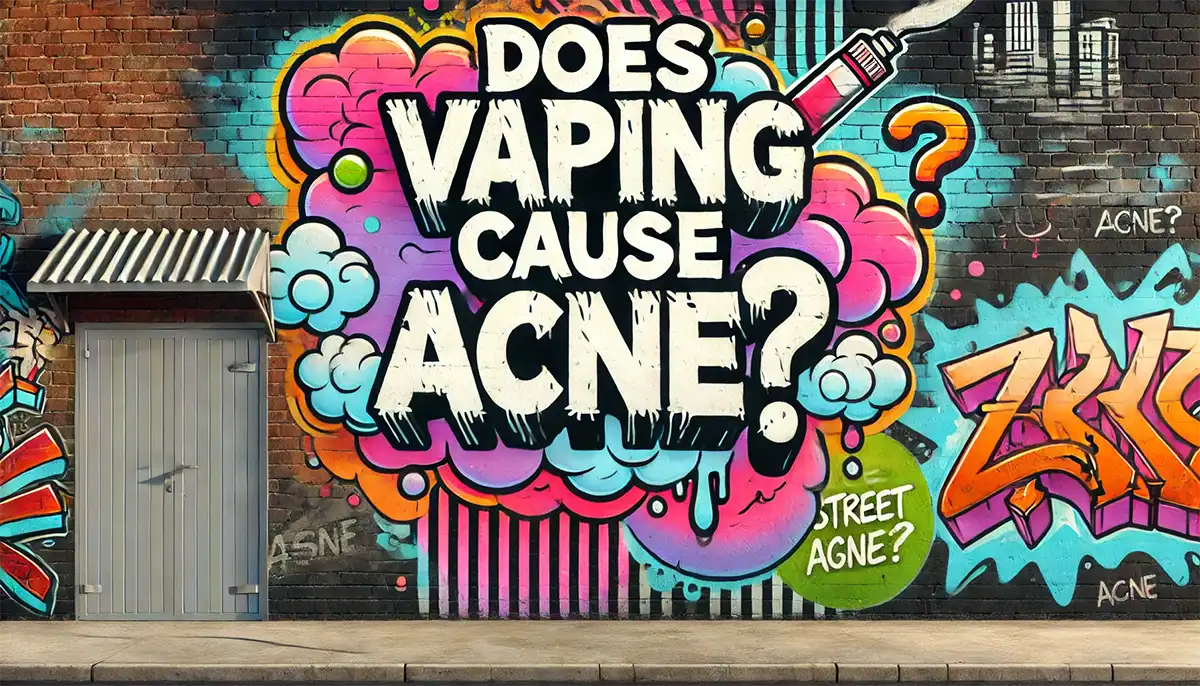 does vaping cause cheek acne