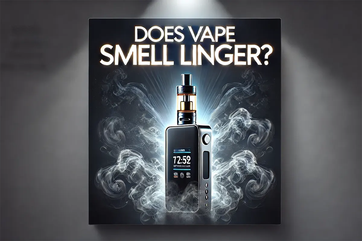 does vape smell linger in car