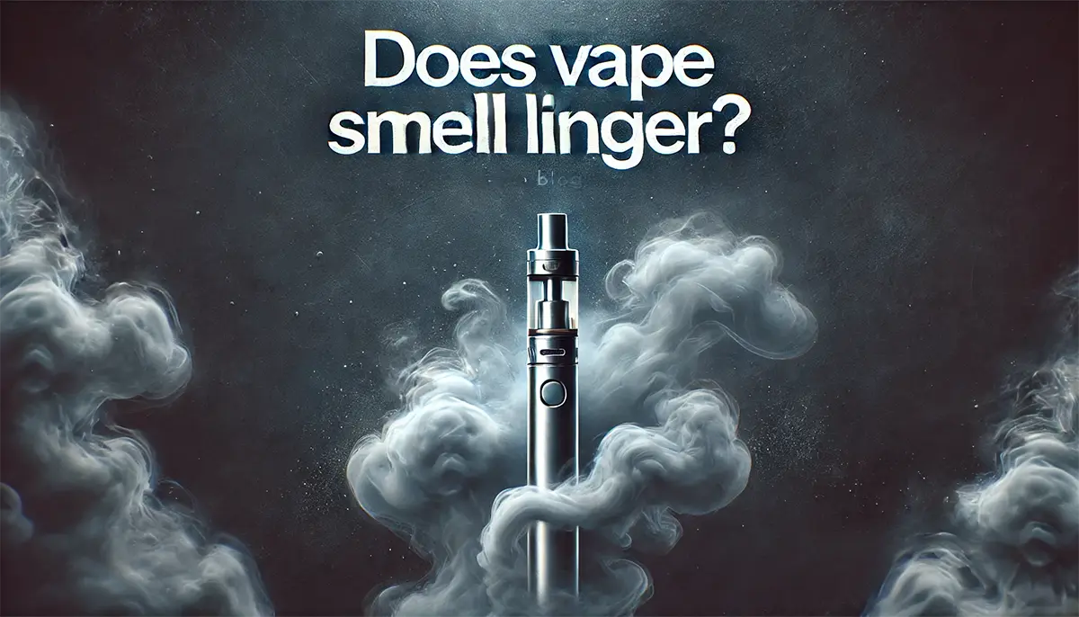 does vape smell linger on breath