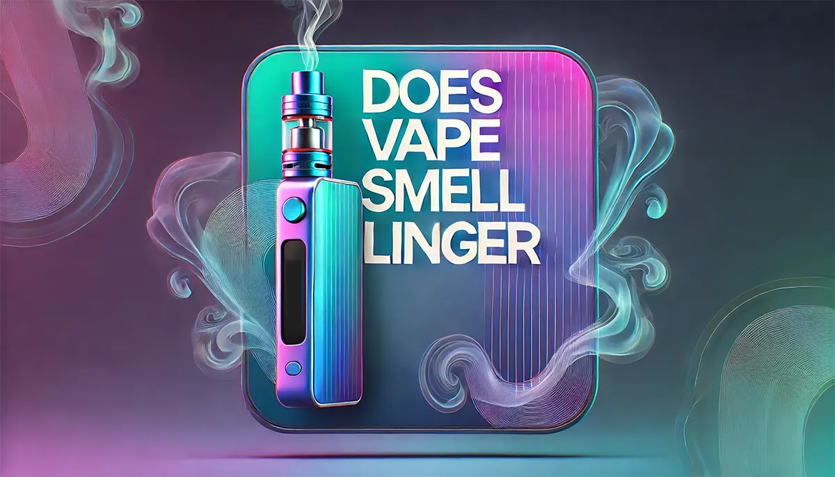 does vape smoke linger in the room