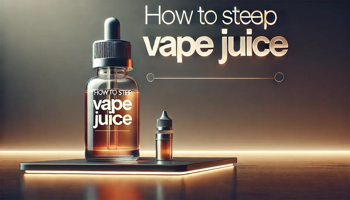 steeping vape juice