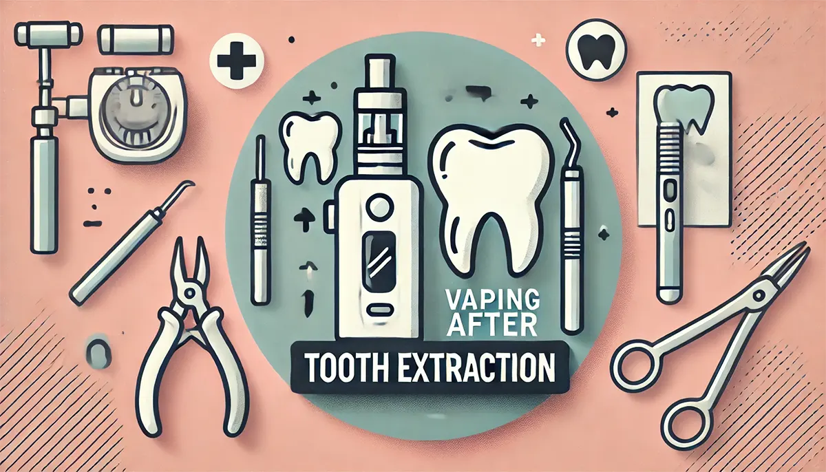 how to vape after tooth extraction