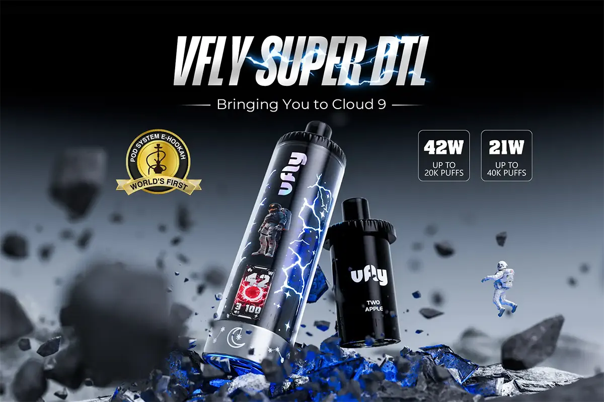 VFLY SUPER DTL Pod Vape Launch