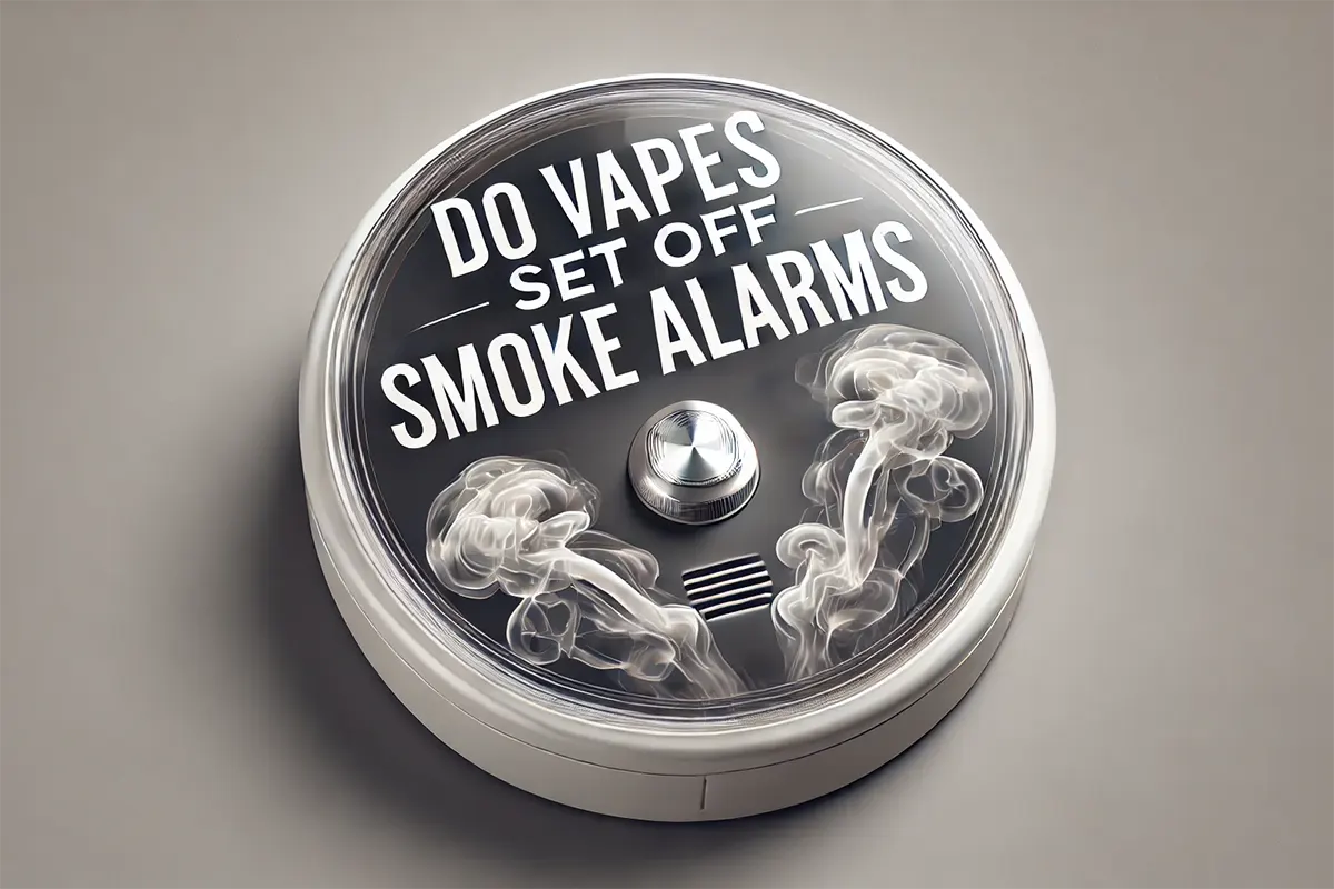 do vapes set off smoke alarms