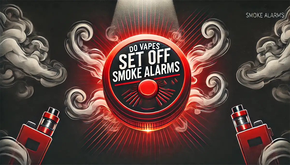 does vaping set off smoke alarms