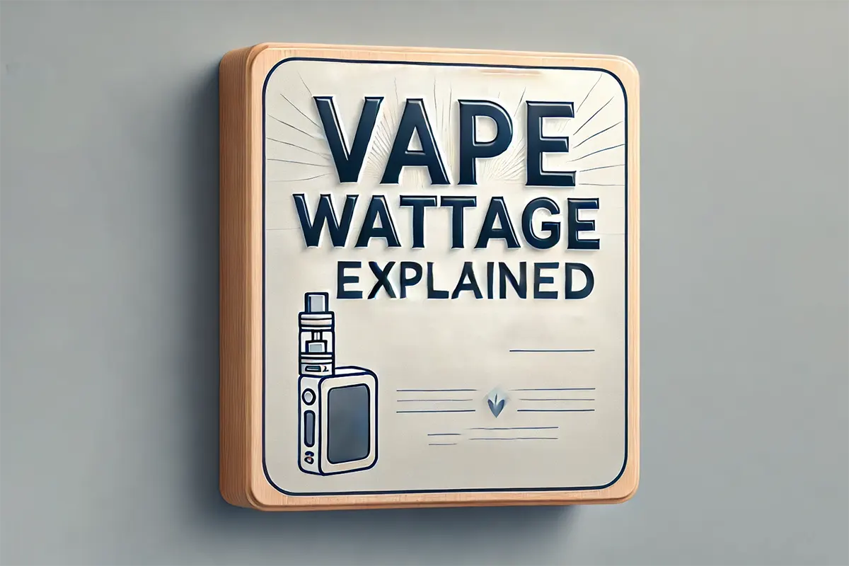 vape wattage explained