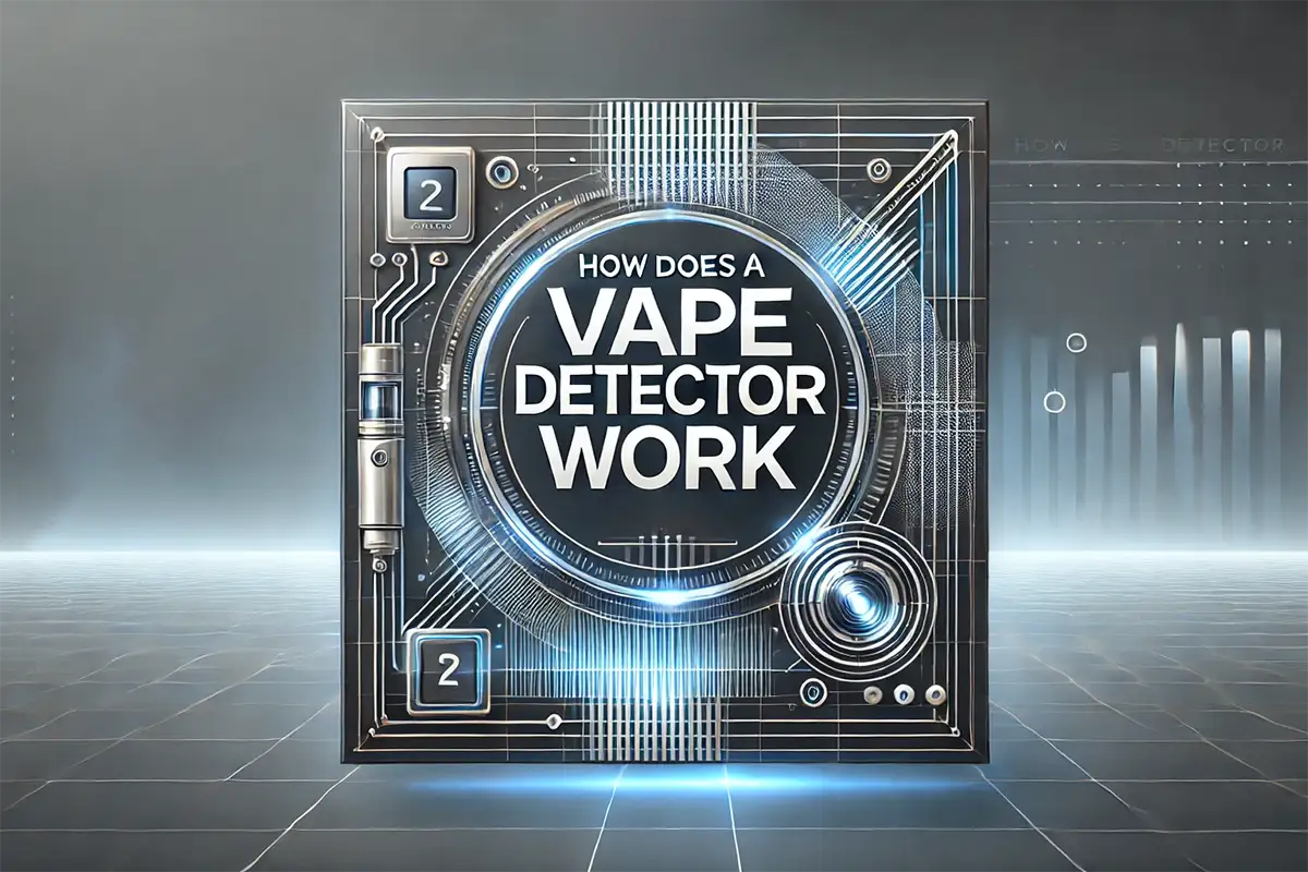 what does a vape detector look like