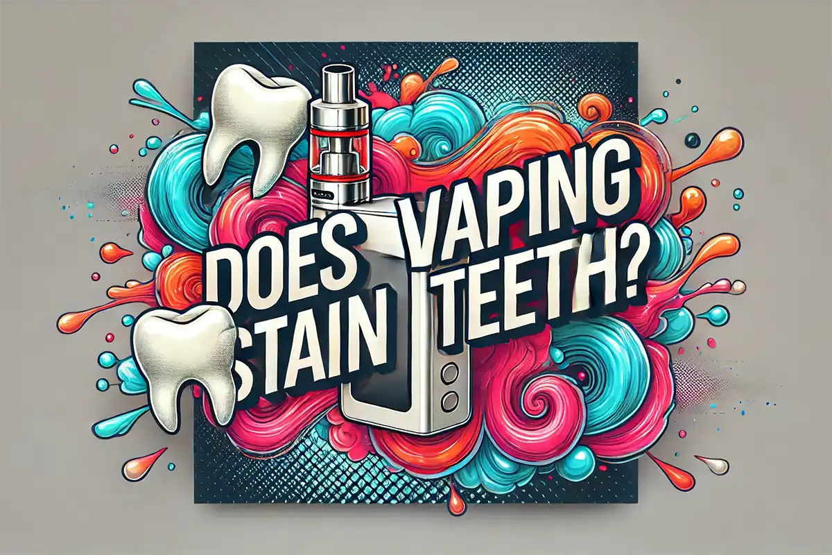 does vaping stain teeth