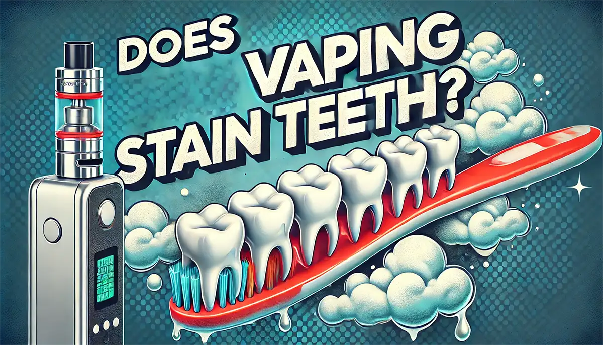 do vapes stain your teeth​