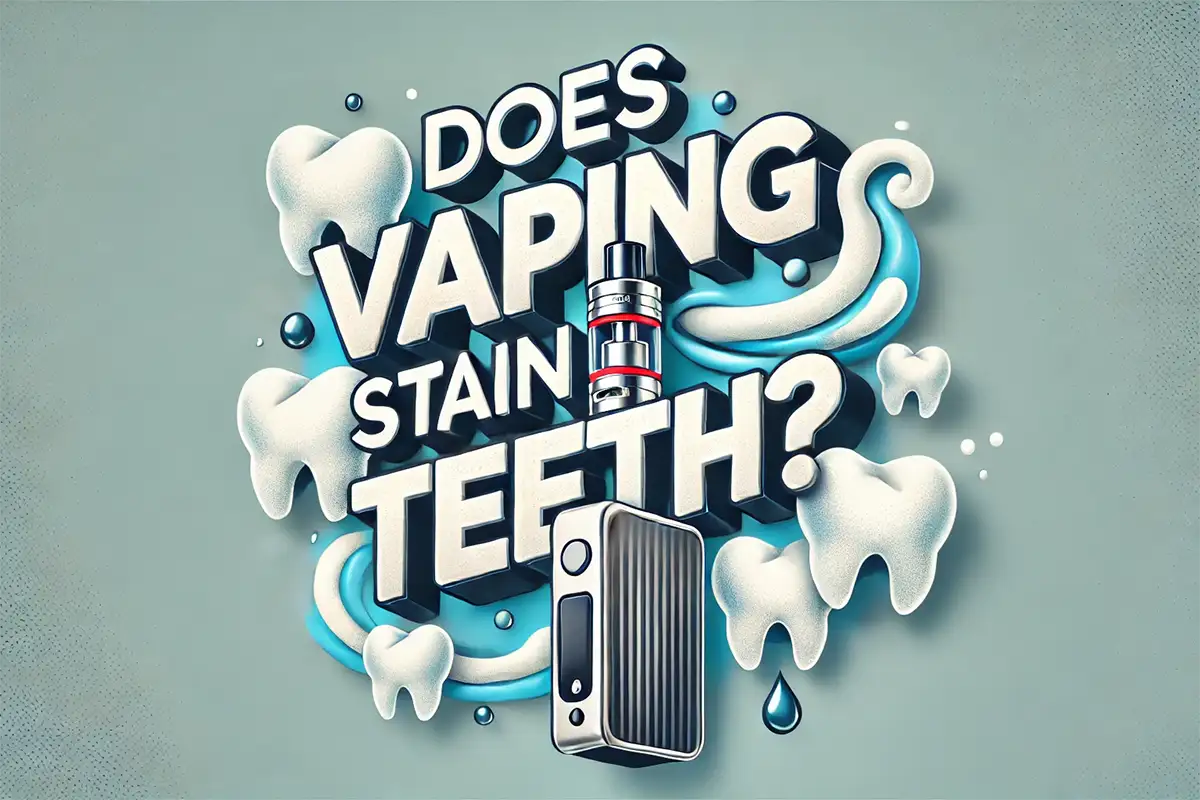 does vaping discolor teeth